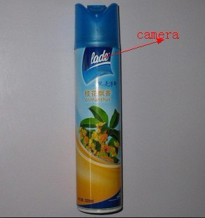 Bathroom Air Freshener Hidden Spy Camera DVR